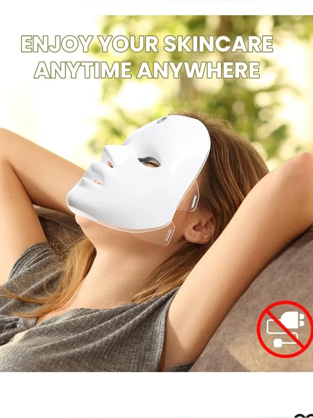 Beauty Mask LED Light Therapy Facial NWOT 10% $35